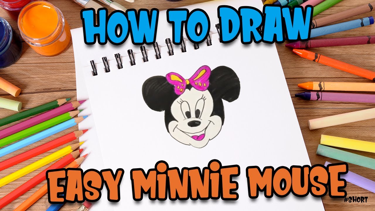 How to Draw Minnie Mouse