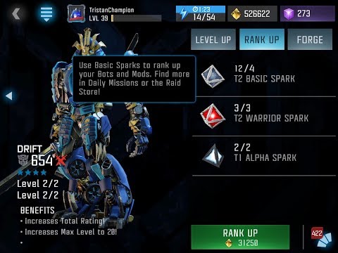 4-Star Drift to Rank 2! | Transformers: Forged to Fight