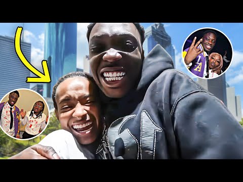 Flew to houston for streamers party and pulled up on Nia after a year !