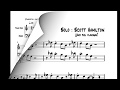 Scott Hamilton plays: O.K. (Solo Transcription)