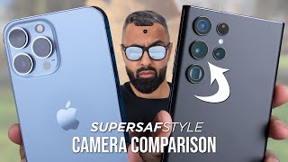 Samsung Galaxy S22 Ultra 5G vs Apple iPhone 13 Pro Max Camera Test Comparison