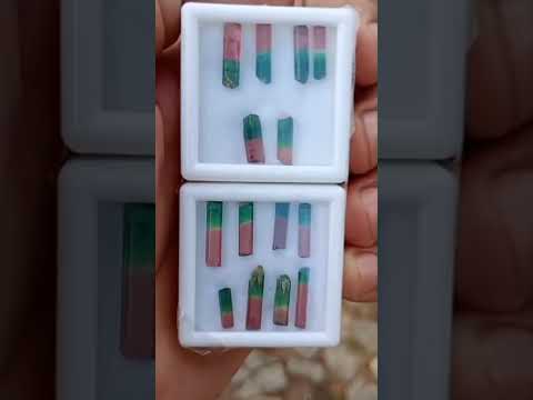 Se é de Minas Gerais, é trem bão turmalina bicolor