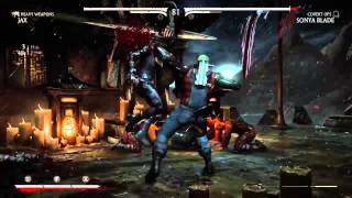 Mortal Kombat X: Farmer Jax: Character model and Gameplay