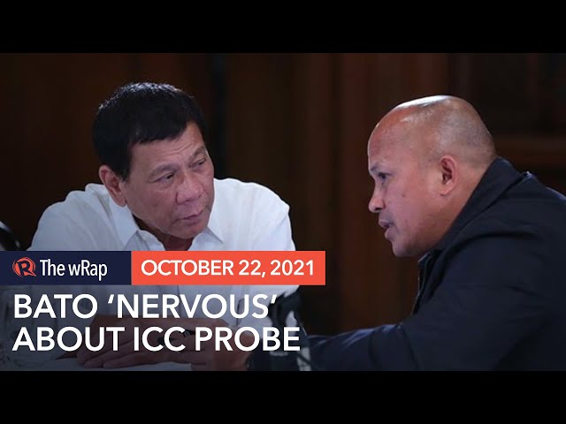 Duterte says Dela Rosa ‘nervous’ about ICC drug war probe