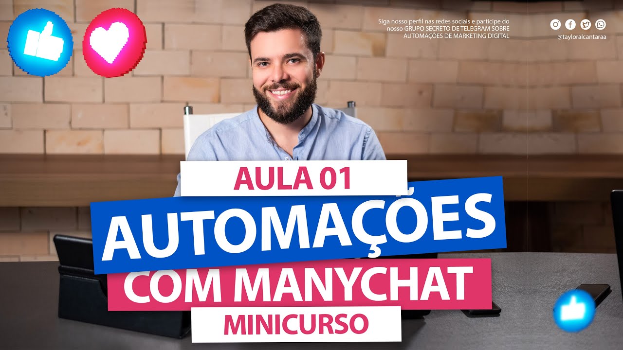 Minicurso Automção de Marketing Digital | Taylor Alcântara