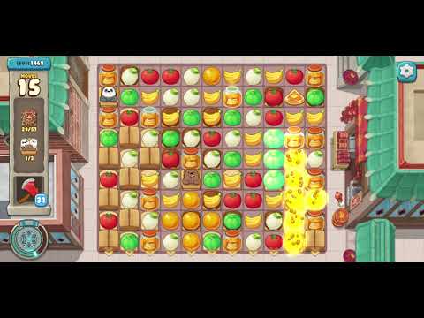 We Bare Bears Match3 Repairs Level 1468 - No Boosters