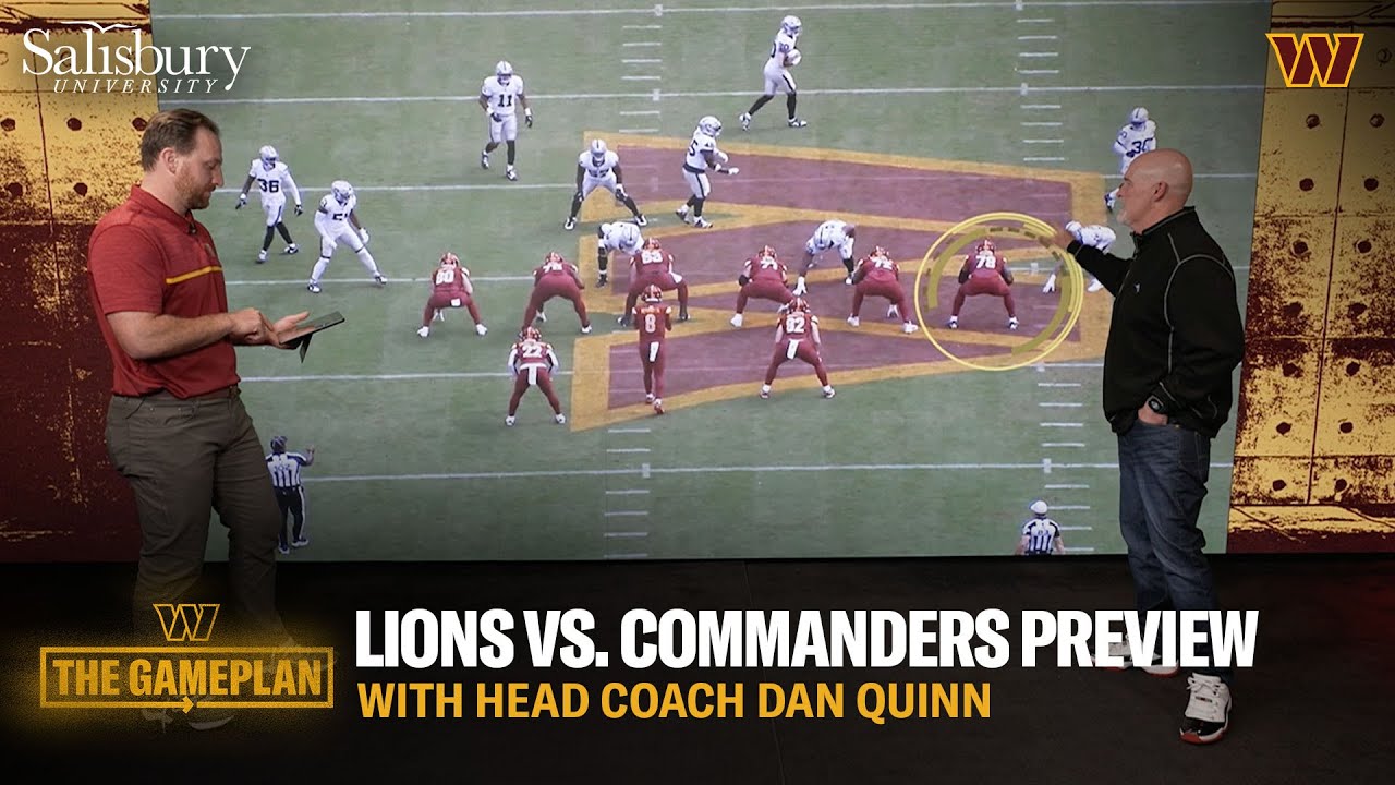 HC Dan Quinn Previews Detroit Lions vs. Washington Commanders | The Gameplan | NFL