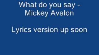 Mickey Avalon - What do you say? (whole song) + Lyrics