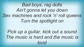 Krokus - Bad Boys Rag Dolls Lyrics