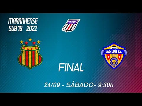 Sampaio 1 x 0 São Luís - Campeonato Maranhense Sub 19 2022 - FINAL - 24/09/2022 - 09:30h