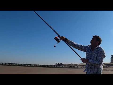 Casting Clinic in Cadzand! Hoe leer je iemand in 3 uur 30 meter verder werpen!