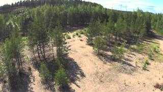 preview picture of video 'Hole 17 disc golf park Julkujärvi Ylöjärvi Finland'