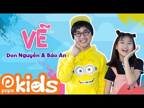 🌹🌻🌷 Vẽ - Don Nguyễn Và Bé Bảo An | Nhạc Thiếu Nhi Mới Nhất Cho Bé  | Liên Khúc Nhạc Thiếu Nhi