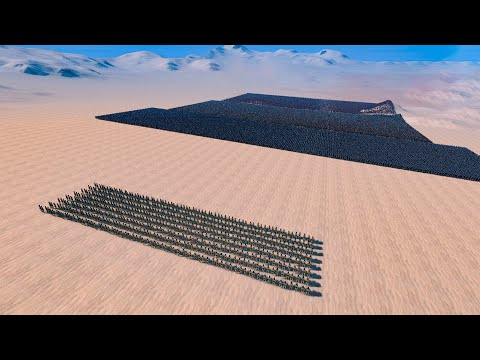 600 Elven Huntress vs 50.000 Medieval Army | Ultimate Epic Battle Simulator
