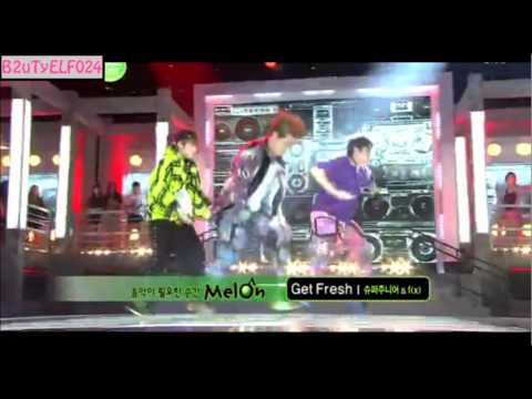 Inkigayo Super Junior & f(x) special stage 110821