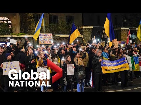 Global National: Feb. 23, 2022 | Ukraine makes plea for peace as Russia on brink of attack