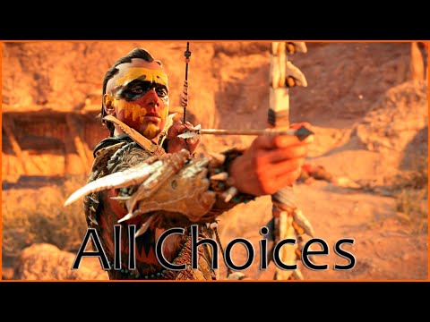 Choosing A Commander For Desert Clan | Horizon Forbidden West | All Choices