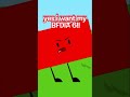 Finally He Got His BFDIA 6 Bfdi Objectshows Shorts