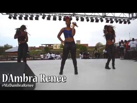 D'Ambra Renee Performs Live @ The 2014 Foxie105 Spring Break Talent Show