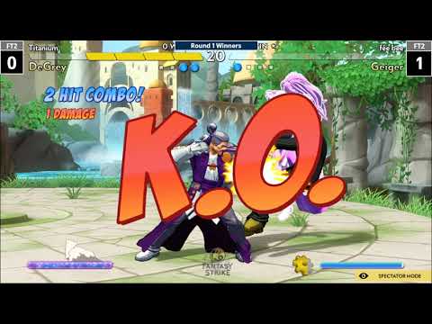 Cyber Stun City: 04/15/2020 - Fantasy Strike Online Tournament