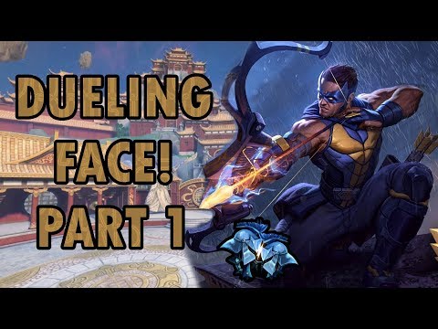 DUELING FACE!! Rama VS Anhur Diamond 2 Ranked Duel Smite