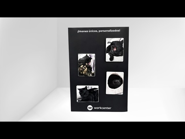 Vídeo relacionado con Imán con Foto Personalizado. Imán de plástico. Regalos Personalizados con Foto. Varios Formas a Elegir. 6,5cm Cuadrado