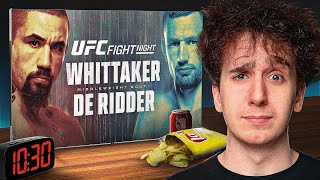 How to Watch UFC Fight Night [Whittaker vs. de Ridder] for FREE (No PPV, Legal, HD)