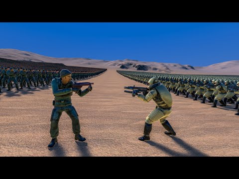 HL2 OVERWATCH ELITE vs RESISTANCE REBEL - Ultimate Epic Battle Simulator UEBS