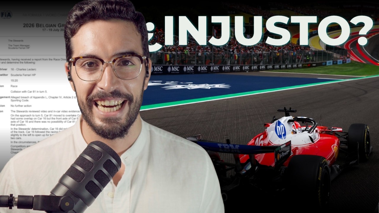 Te explico el GP de Bélgica con sus sanciones (y no sanciones) | Formula 1 2026