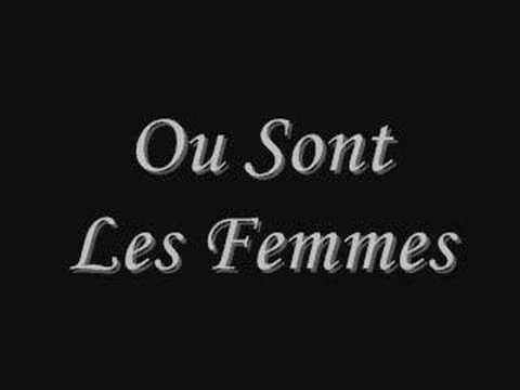 Ou Sont Les Femmes Feezy Fee  Ft Sauce Money