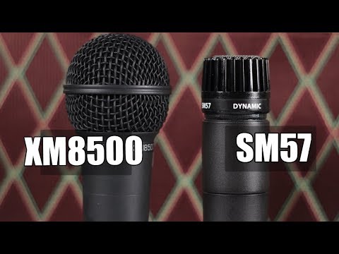 Shure SM57 vs Behringer XM8500 (electric guitar) (pt.1)