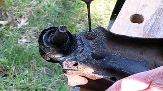 How to replace the lower control arm ball joint in a GM Grand Am, Skylark, Calais, Achieva part 1