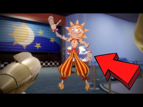 Bug Happened and Freddy becomes Sun | FNAF Security Breach