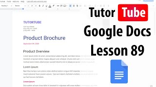 Google Docs Tutorial - Lesson 89 - Google Docs Offline Chrome Extensio
