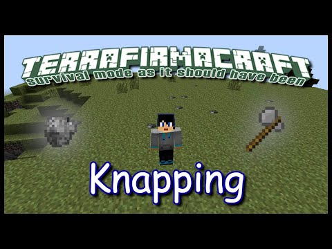 Knapping And Stone Tools - Full Tutorial - TerraFirmaCraft