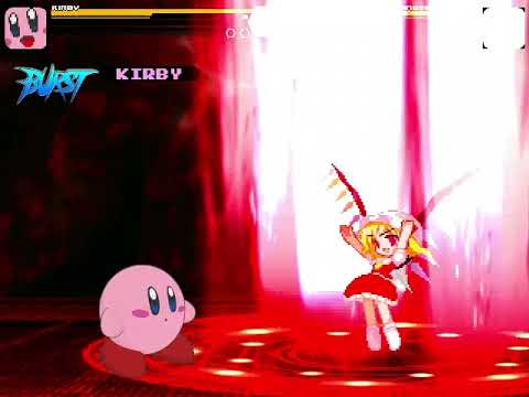 MG026 MUGEN - Kirby #4 vs. Flandre Scarlet (Seravy)