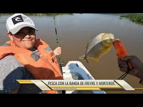 2023 04 04 AVENTURA LOS TONE TV PESCA CON LA BANDA DE FREYRE Y MORTEROS CÓRDOBA