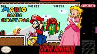 Mario saves Christmas - Hack of Super Mario World [SNES]