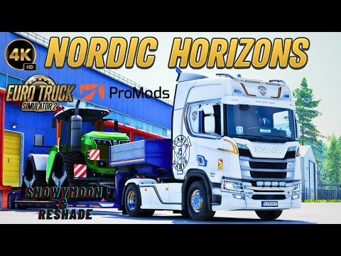 ETS2 Scania R520 v8 POV Driving | My Worst Drive Ever? ❌ | 25 Ton Crawler Tractor | MOZA R5 | 4K