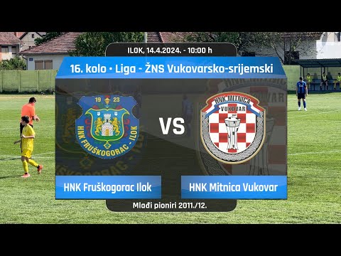 HNK Fruškogorac Ilok - HNK Mitnica Vukovar, 1-1, 16. kolo, Liga - ŽNS VS, Mlađi pioniri 2011./12.