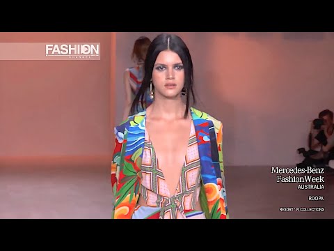 ROOPA Resort 2019 MBFW Australia - Fashion Channel