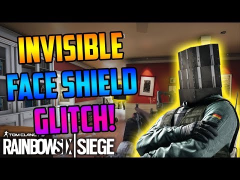 INSANE (NEW) SHIELD FACE GLITCH! *INVISIBLE SHIELD* - Rainbow Six Siege