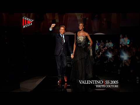VALENTINO Haute Couture  Spring Summer 2005 Paris 4K - Canale Moda
