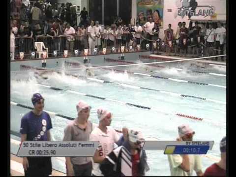 Eliminatorie 1 dei 50 Stile Libero  Assoluti Femmine Agonisti - 16 Memorial Chiara Giavi