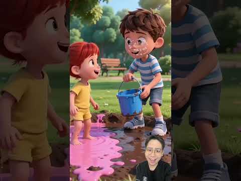 Em gái đổ sơn làm gì thế