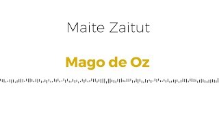 Mago de Oz -Maite Zaitut - [ENGLISH LYRIC]  [Bilingual]