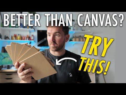 Art Vlog | Making Panels, Painting Fish...