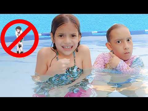 Jessica and MC Divertida New Rules of Conduct At the Pool