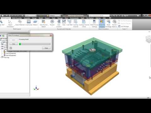 Download link Youtube: Plastic Mold Workflow Autodesk Inventor 2012