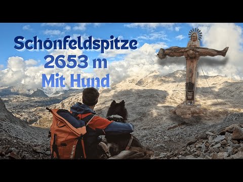 Schönfeldspitze mit Hund I Alpine Wanderung zum höchsten Gipfel des Steinernen Meers samt Husky